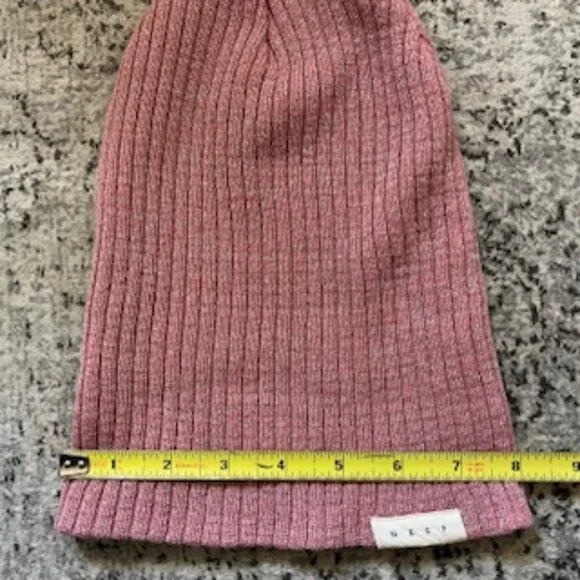 🧡3/15 NEFF Pink Beanie Size O/S - Picture 5 of 8
